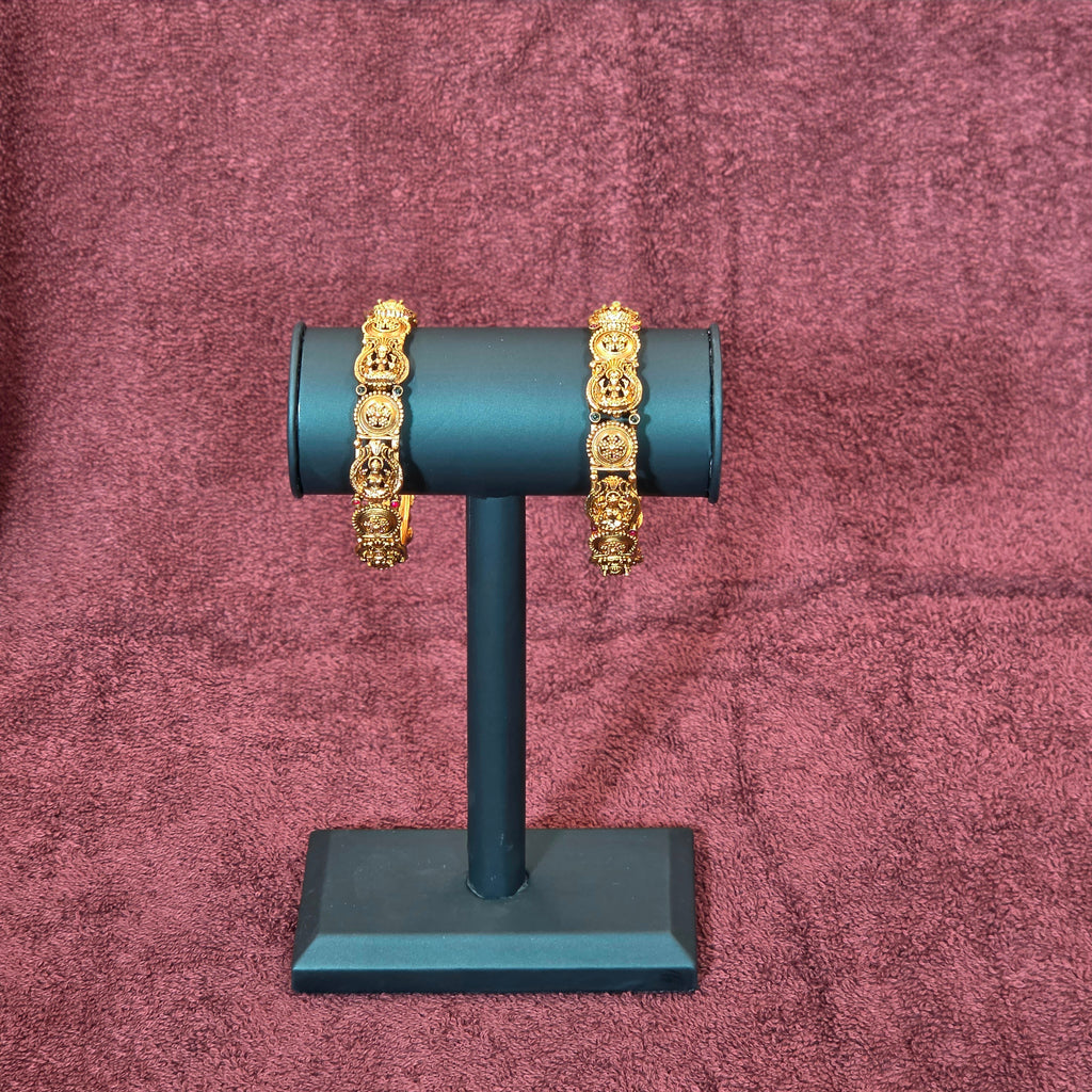 Bangles, Lakshmi and floral motifs. Ahankaraka AKBA86.