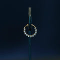 Exquisite AD Stones Septum Nosepin