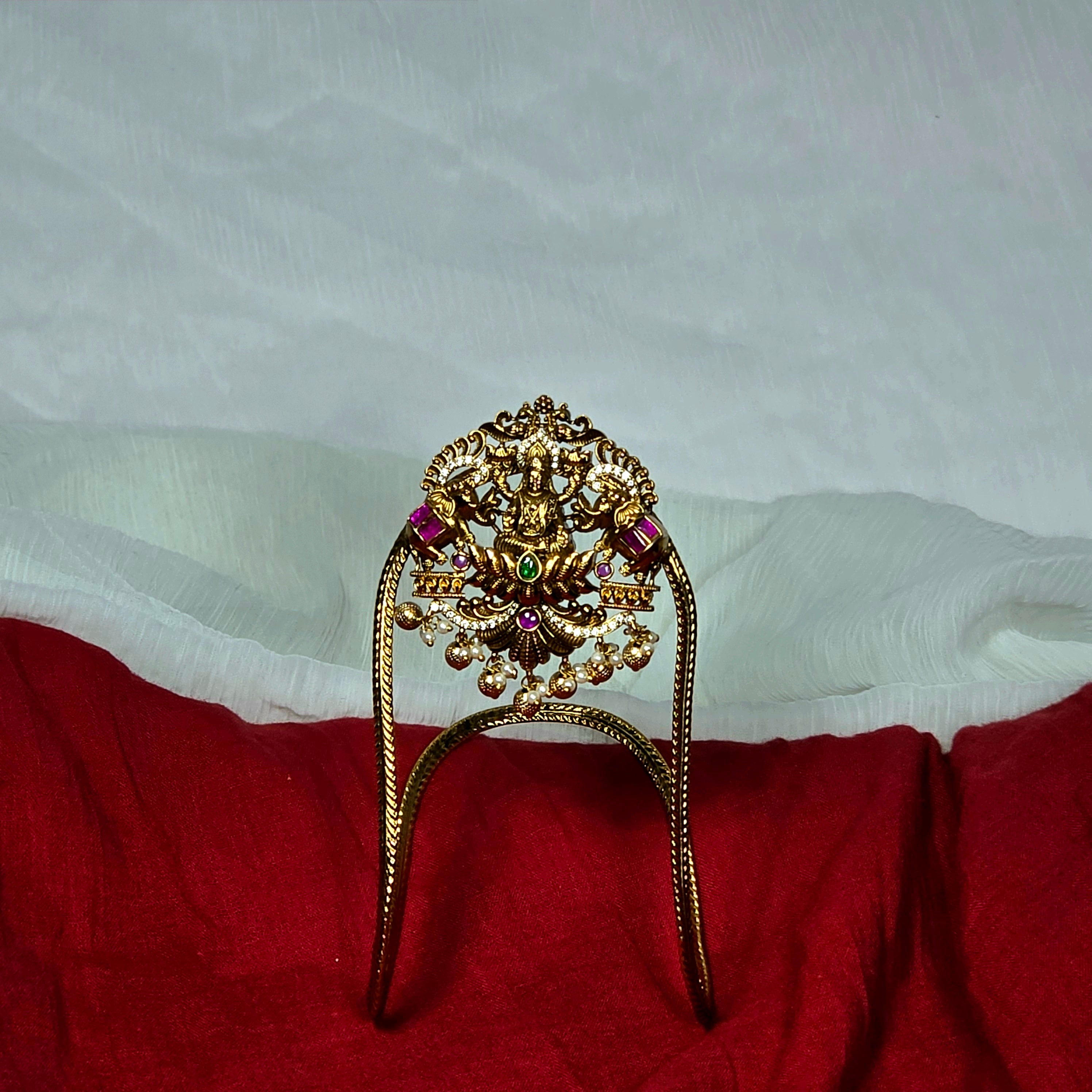 Jadau Lakshmi Elephant Design Vanki / Armlet