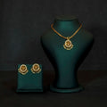 Lakshmi Pendant AD Stones Choker Necklace