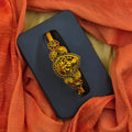 Gold Alike Lakshmi Floral Kada / Bracelet