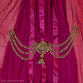 Peacock Design Jadabilla with Pearl Earchains