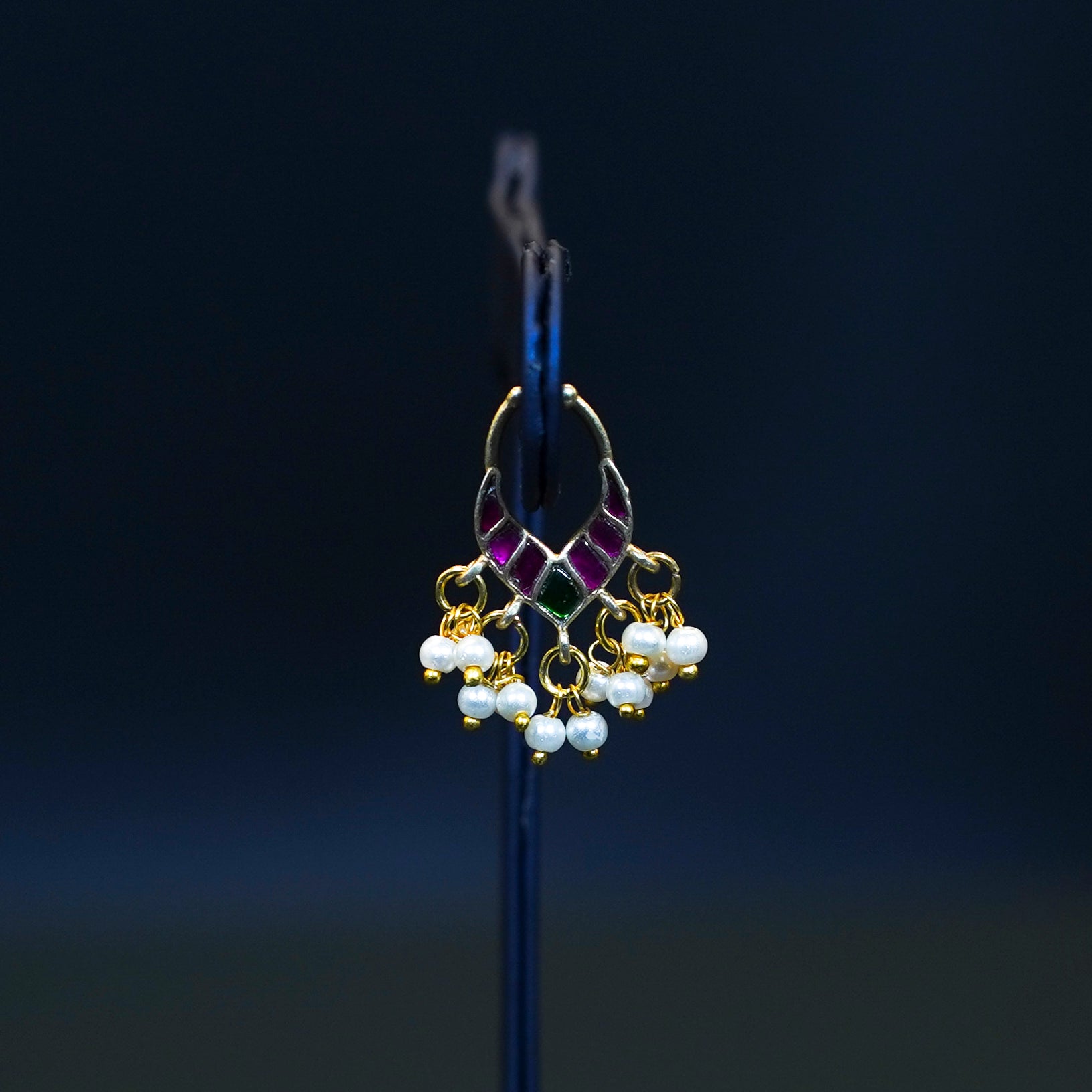 Radiant Multi Stones Septum Nosepin