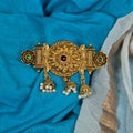 Antique Floral Jhumuka Design Hair Clip