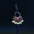 Elegant Ruby Stones Septum Nosepin