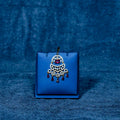 Radiant Rectangle Ruby Stone Maangtikka