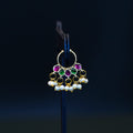Elegant Multi Stones Septum Nosepin