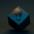 Exquisite Kemp Floral Finger Ring