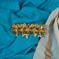 Gold Alike Multi Stones Hair Clip