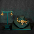 Lakshmi Peacock AD Stones Choker Necklace