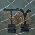 Radiant multi stones Earchains / Mattal