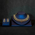 Victoria Polished AD Ruby Stones Choker Necklace