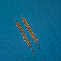 Peacock Design Straight Earchains / Mattal with Pearl Beads