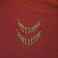 Radiant Layered Pearl Earchains / Mattal