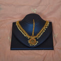 Kemp Floral Three Side Bridal Maangtikka with Pearls