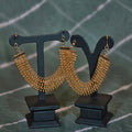 Exquisite Four Layered Gold Earchains / Mattal