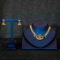 Elegant Lakshmi Peacock Pearl Choker Necklace