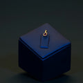 Gold Alike Ruby Stone Press Type Nosepin