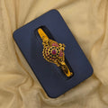 Gold Alike Floral Peacock Kada / Bracelet