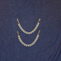 Elegant American Diamond  Earchains / Mattal