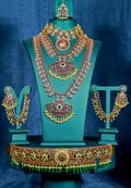 Kempo Mango Floral Design Bridal Set