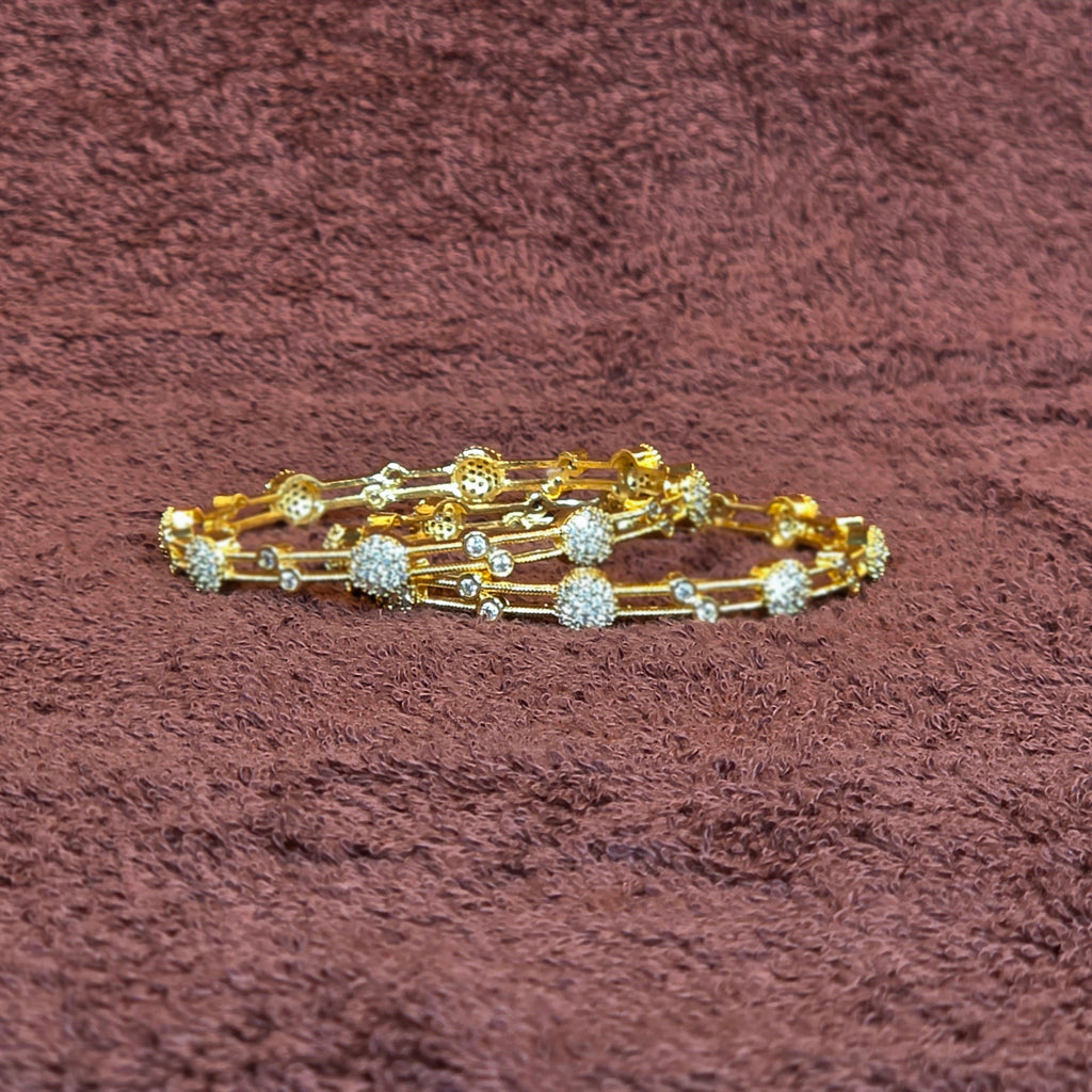 Bangles, floral motif. Ahankaraka AKBA24.
