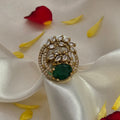 Finger ring, floral motif. Ahankaraka AKFR15.